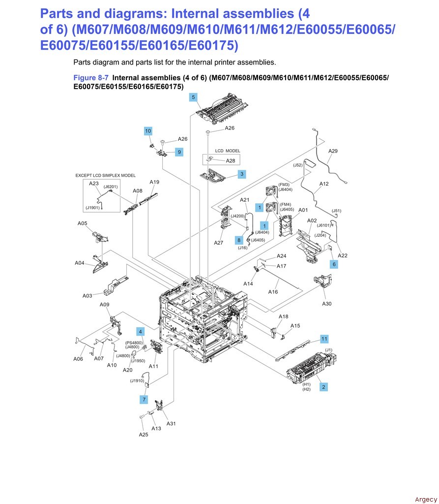 HP_M610_M611_M612 M634_M635_M636_M637_Parts-2483.jpg